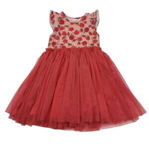 Sweet Wink Apple Blossom Tulle Tutu Dress
